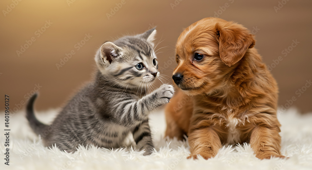 Golden Hour Companions AI Generated Golden Hour Companions AI Generated
