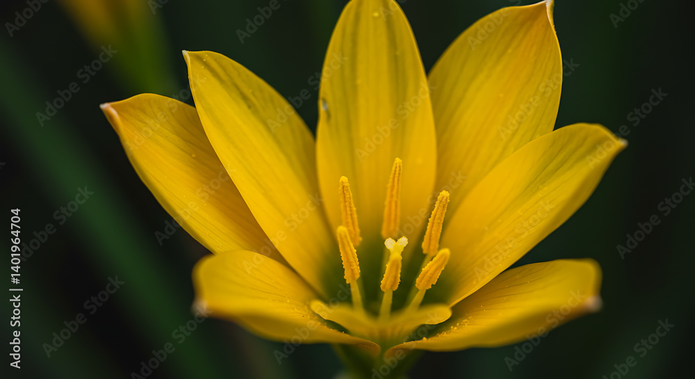 Obraz premium Golden Hour Bloom AI Generated