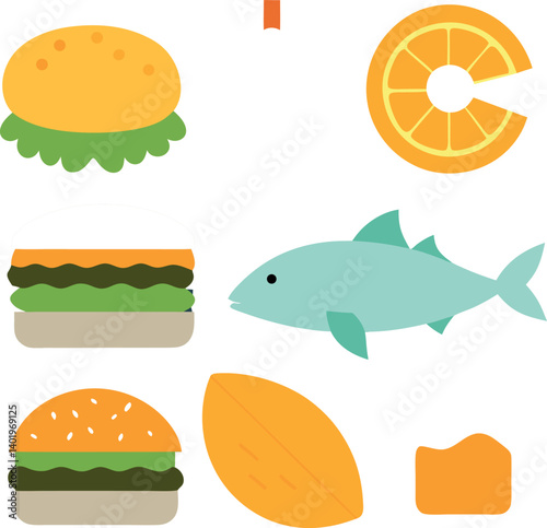 fast food collection