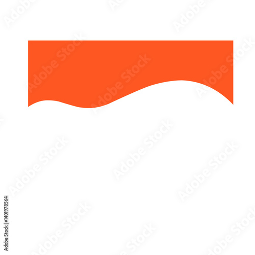 Illustration of a red triple curtain