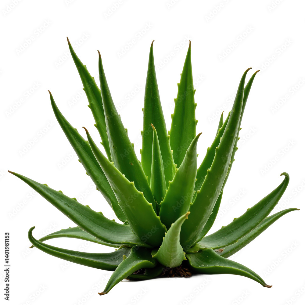 A vibrant green aloe vera plant with sharp, pointed leaves, perfect for natural skincare and home decor. A vibrant green aloe vera plant with sharp, pointed leaves, perfect for natural skincare and home decor.