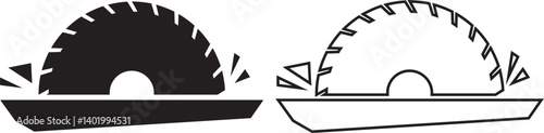 Tile cutter icon outline vector. Stone design. Ceramic house