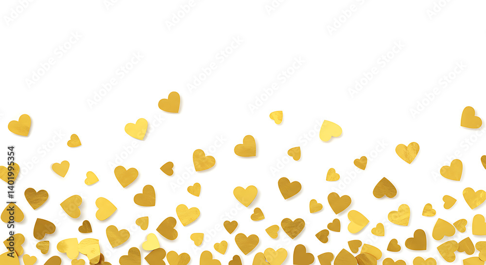 Golden Heartfall AI Generated Golden Heartfall AI Generated