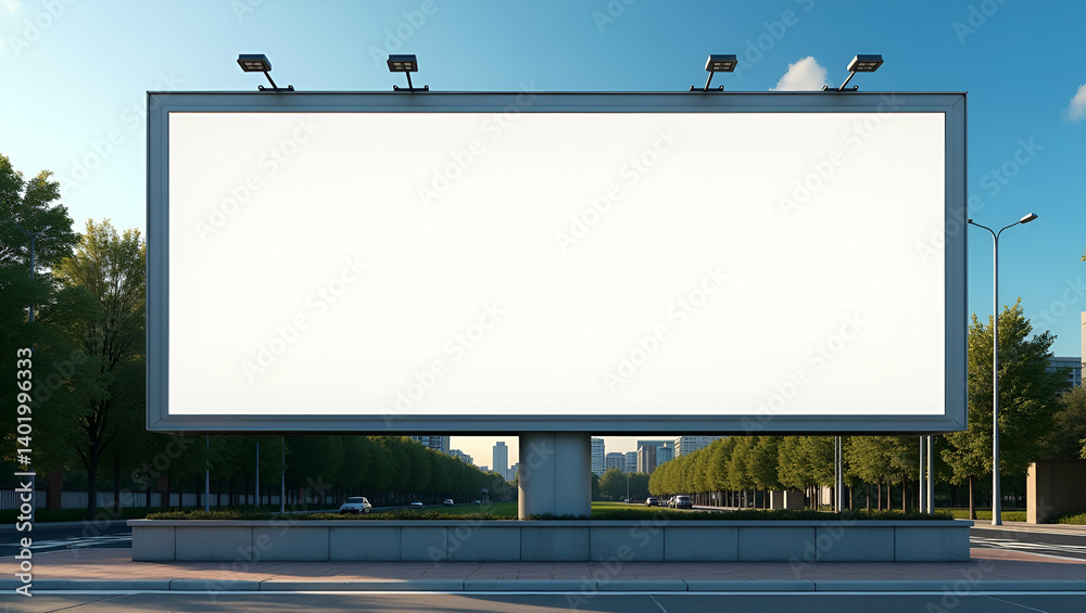 Vibrant photo stock imagery illustrating billboard mockup design with impactful visual communication and expansive digital layout ideal for high visibility outdoor advertising campaigns in Photo Stoc Vibrant photo stock imagery illustrating billboard mockup design with impactful visual communication and expansive digital layout ideal for high visibility outdoor advertising campaigns in Photo Stoc