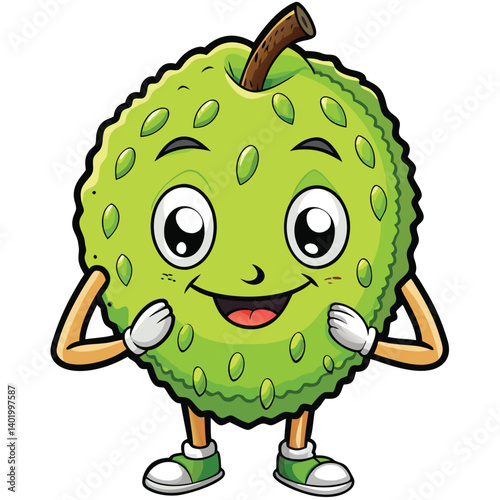 Cute Cartoon Fruit Character photo
