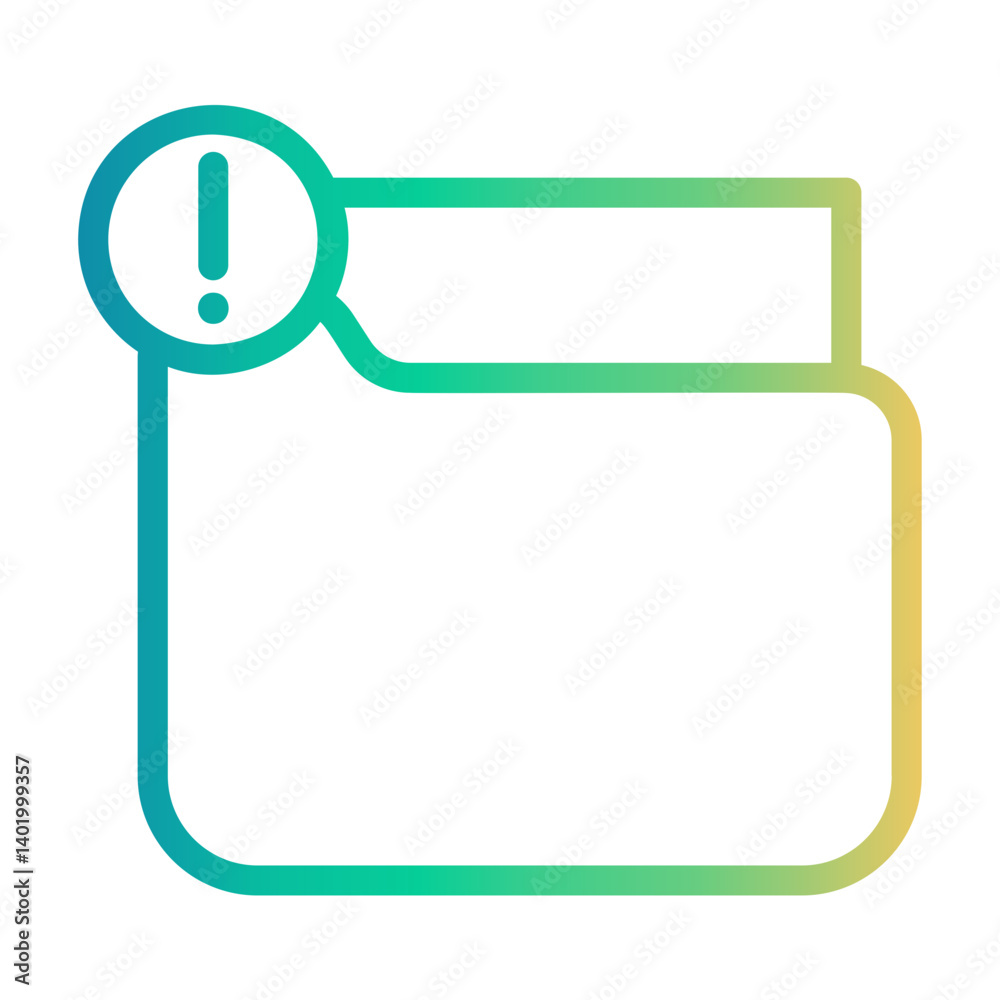 file Line Gradient Icon file Line Gradient Icon