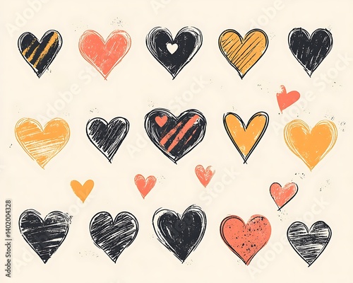 Hearts Collection Graphic Design