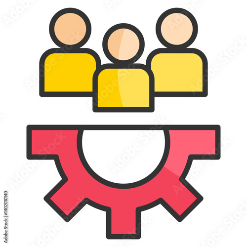 Control Group Icon Element For Design