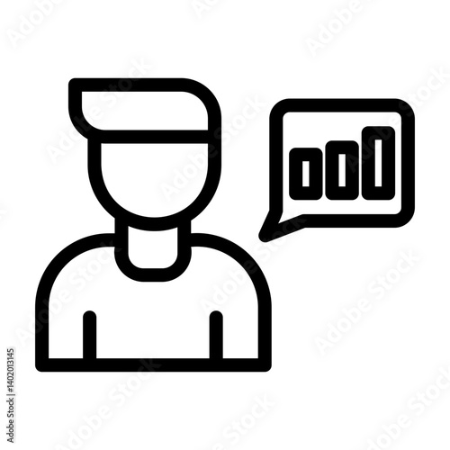 growth Line Icon