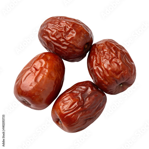 jujubes Fruit on transparent background