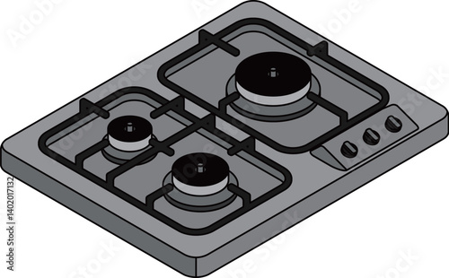 isometric kitchen 