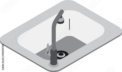 isometric kitchen 