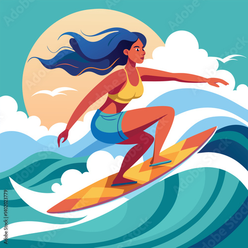 girl on the beach
