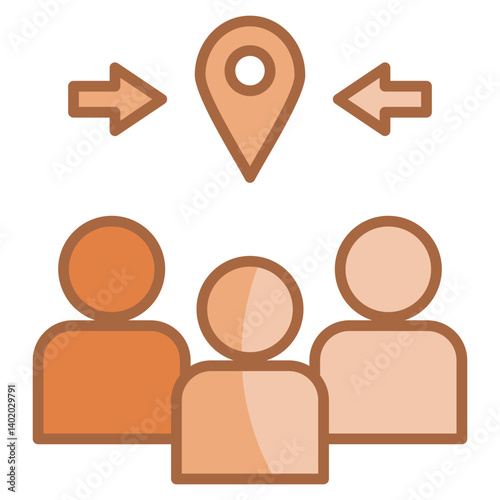 Inbound Icon Element For Design
