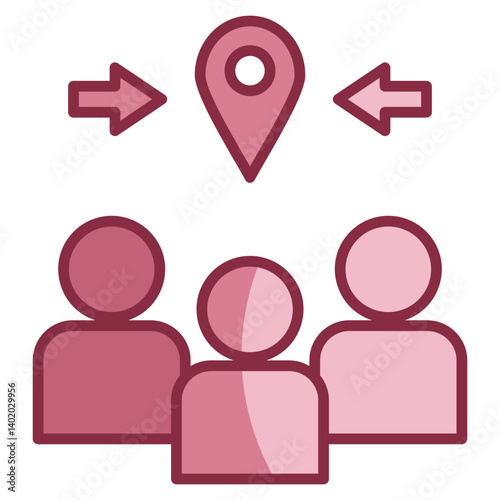 Inbound Icon Element For Design