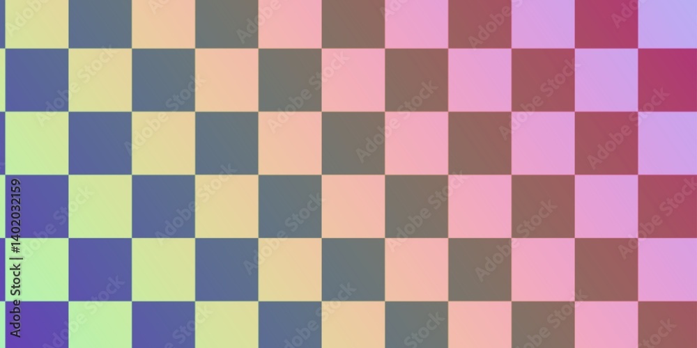 Abstract Checkerboard Pattern with Gradient Colors Abstract Checkerboard Pattern with Gradient Colors