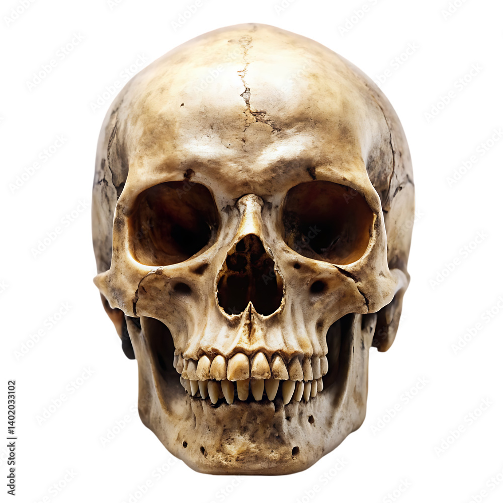 Obraz premium Human Skull Anatomy Image