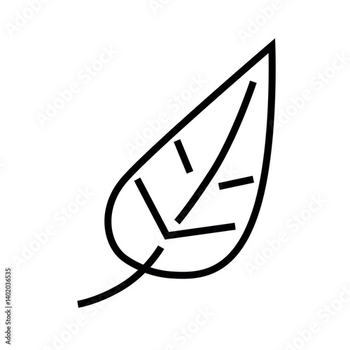 Minimal Leaf Icon