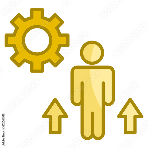 Coaching Icon Element For Design