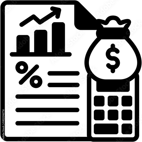 Taxable Income Icon