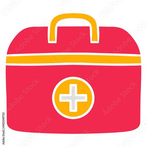 first aid kit icon illustration