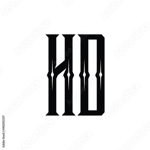 HD monogram logo design letter text name symbol monochrome logotype alphabet character simple logo