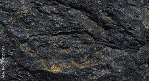 Wallpaper Mural Abstract granite rock texture with black and gray stone pattern, ideal for raw surface design and nature-inspired visuals Torontodigital.ca