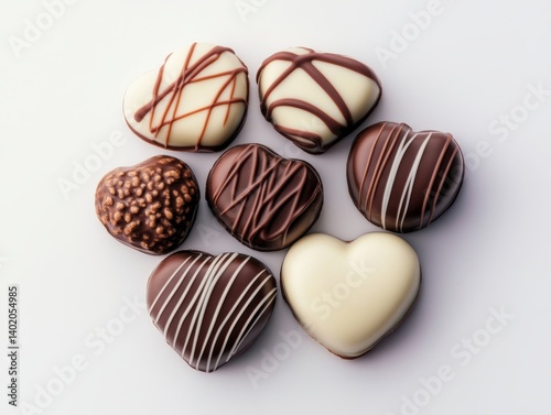 Assorted Heart-Shaped Chocolates