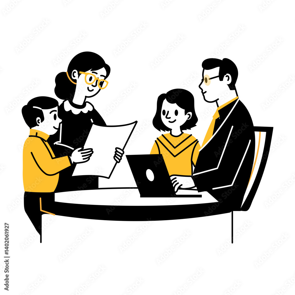 A hand drawn illustration showing family assurance
A hand drawn illustration showing family assurance