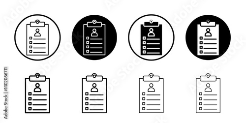 Assignment icon Flat illustration sign