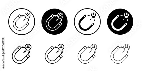Attraction icon Flat illustration sign