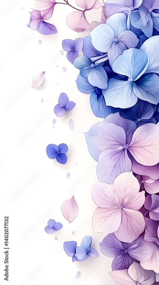 Floral Hydrangea Arrangement Floral Hydrangea Arrangement