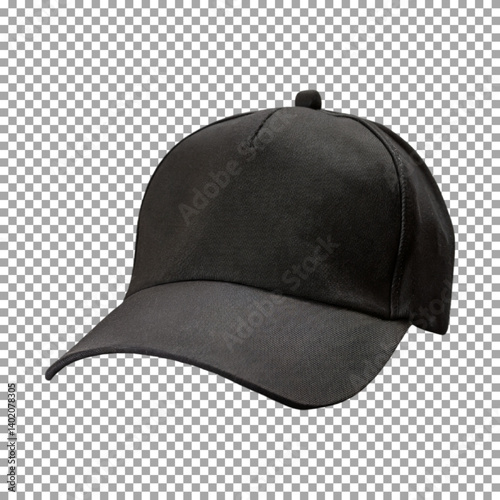 Black spa stones, Elegant Black Cap for a Modern Look on transparent background, png, psd
