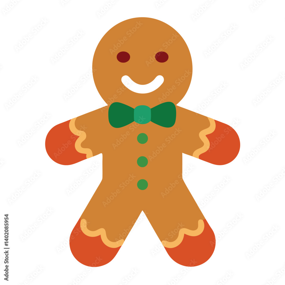 Christmas gingerbread cookies-isolated on white background. Christmas gingerbread cookies-isolated on white background.