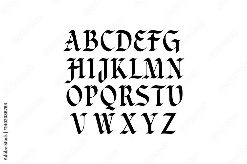 InkScribe - Gothic Blackletter Font

A gothic font with an inky, scribbled style for logos and titles.
