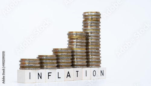 Obraz na płótnie Inflation w salonie