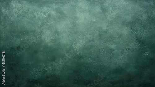 Green textured background with subtle abstract pattern