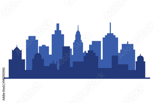 new york city skyline silhouette