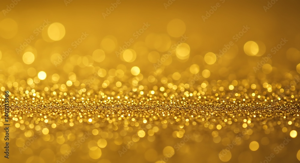 Golden Hour Shimmer AI Generated