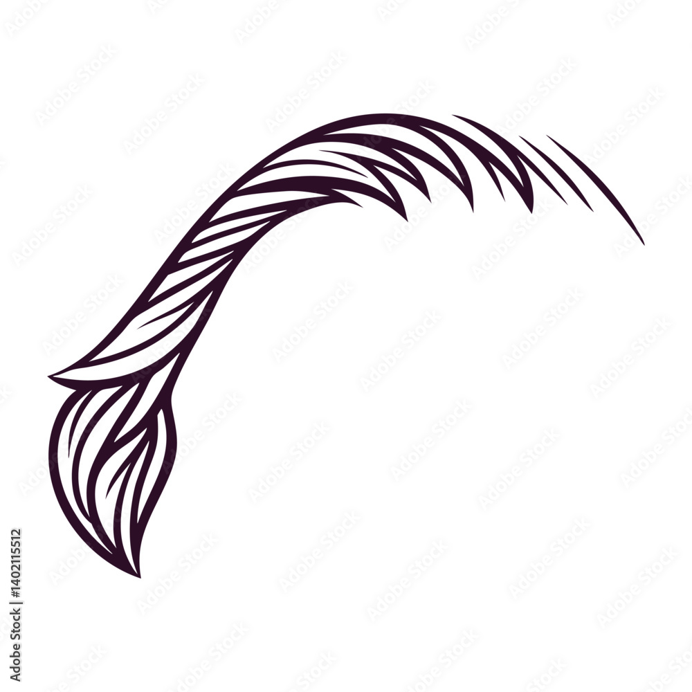 Obraz premium vector illustration of a bird, eagle tattoo vector