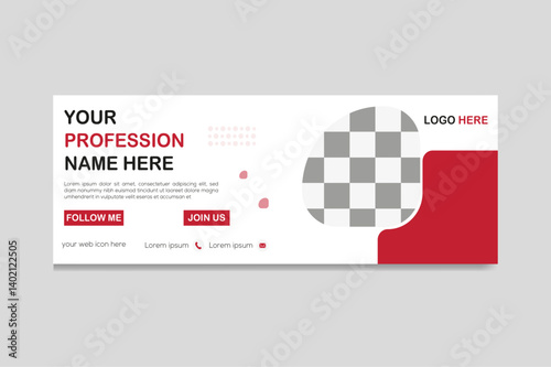 Facebook Cover Template Vector illustration design Template For Business And Professional Use