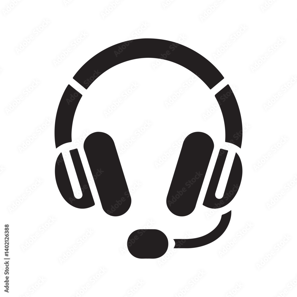 Headphones earphones silhouette icon. Equipment for podcasting, vector learning, listening to music. black and white vector illustration. Flat vector collection isolated on white background
Headphones earphones silhouette icon. Equipment for podcasting, vector learning, listening to music. black and white vector illustration. Flat vector collection isolated on white background