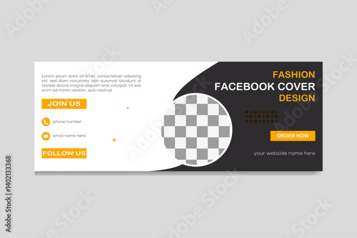 Facebook Cover Template Vector illustration design Template For Business And Professional Use