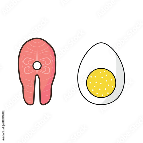 Web Set of Nutrition, Healthy food and Detox Diet Vector Icons. Contains such Icons as Metabolism, Caunt Calories, Palm oil free, Zero thans fat, Probiotics and more. Simple Outline icons collection.