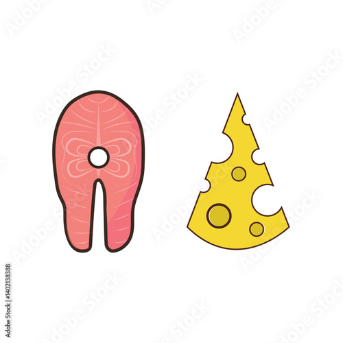 Web Set of Nutrition, Healthy food and Detox Diet Vector Icons. Contains such Icons as Metabolism, Caunt Calories, Palm oil free, Zero thans fat, Probiotics and more. Simple Outline icons collection.
