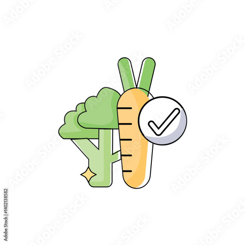 Web Set of Nutrition, Healthy food and Detox Diet Vector Icons. Contains such Icons as Metabolism, Caunt Calories, Palm oil free, Zero thans fat, Probiotics and more. Simple Outline icons collection.