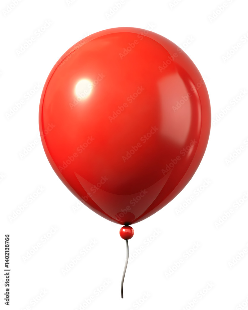red balloon isolated on transparent background red balloon isolated on transparent background