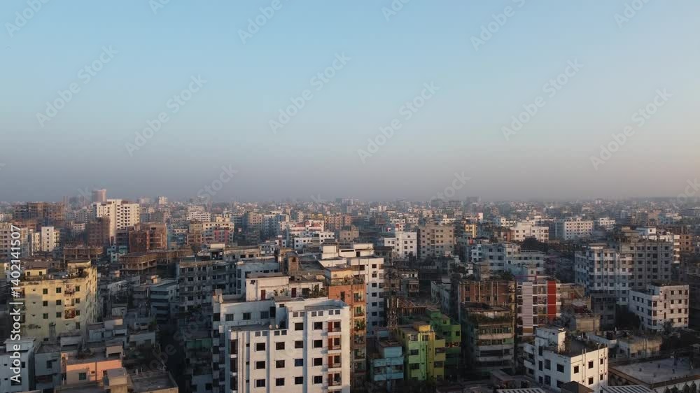 Stunning cityscape of Dhaka Bangladesh Stunning cityscape of Dhaka Bangladesh