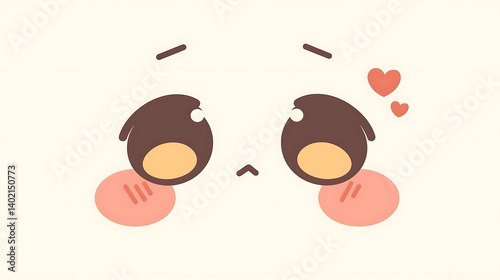 Kawaii Face Emoticon