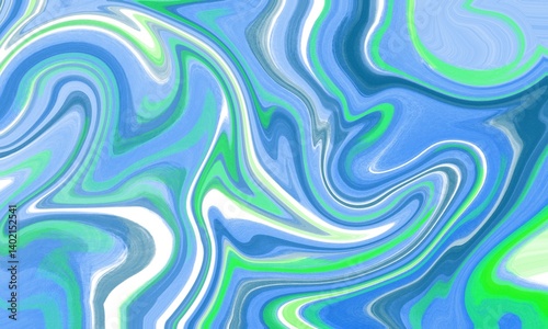 Abstract Greenblue  Marble Texture Background photo
